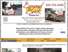 Tablet Screenshot of beyondbrick.com